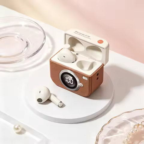 Wireless Earbuds Wireless Headphones Bluetooth Headphones Minimalist Bluetooth Earphones Reduce Visu