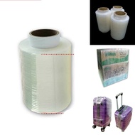 240GM 100mm Clear Mini Stretch Film Wrapping Firm Plastic Pallet Wrap Hand Roll Pallet Stretch Film 