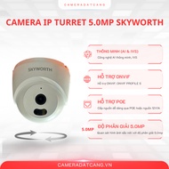 SKYWORTH 5.0MP resolution Turret IP Camera, supports POE, ONVIF