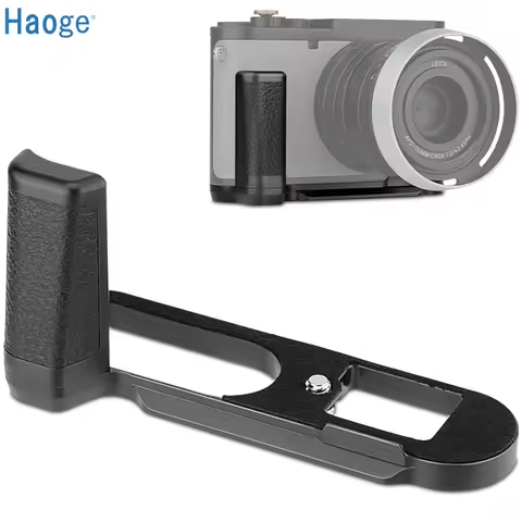 Haoge HG-Q3B Handle HandGrip for Leica Q3 / Q3 43 Camera Body L-Shape Grip Bracket Black