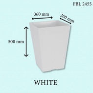 Pasu Petak Tinggi / Square Flower Pot (FBL 2455) / Pasu Bunga Petak / Pasu Hiasan