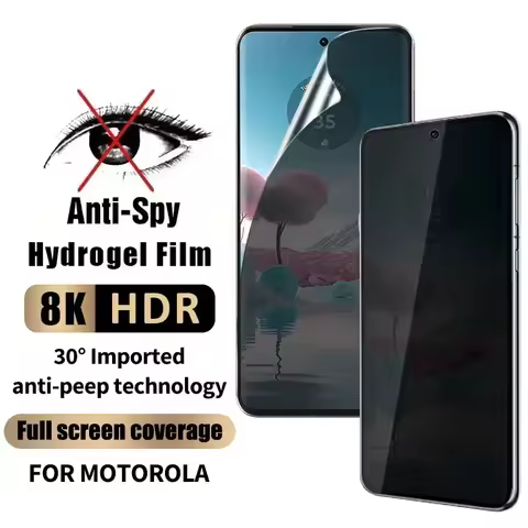 2PCS Full Cover Privacy Hydrogel Film For Motorola Moto Edge 40 Neo Screen Protector For Edge 50 Ult