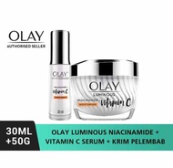 Olay Serum Super Serum Niacinamide Vitamin C Pelembab Krim"