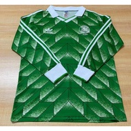 【New-Retro】1988 Germany Top Quality Away Retro Soccer Jersey Long Sleeve custom T-shirt Football Jer