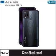 Casing Infinix Hot 10S Hot 10T Hard Case Shockproof Transparan