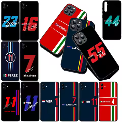 for Samsung Galaxy S20 S22 S21 FE Ultra Plus A07 A17 A15 A16 A25 A57 A37 Phone Case f-Formulas 1 F1s