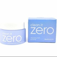 [現貨]👉韓國banila co.卸妝霜 zero卸妝膏 敏感肌藍瓶經典款粉瓶