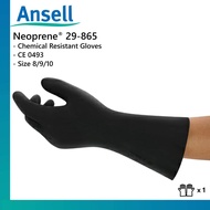 ANSELL Neoprene® 29-865 Chemical Resistant Gloves [Size: 8 / 9 / 10]