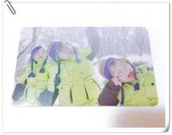 beststar58@ 韓國電視綜藝 (我的超人爸爸) 宋一國三胞胎 ~大韓民國萬歲 寫真圖款水晶卡貼