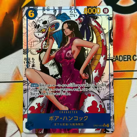 Japanese Proxy Card One Piece OP07-500 Years In The Future #051 Boa Hancock Collection Card OPCG Man