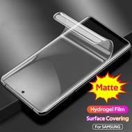 S22 S23 Ultra Full Cover Matte Frosted Screen Protector For Samsung S22 S23 Plus S20 FE S21 S20 S8 S9 S10 S21 Ultra Note 20 Note 10 Plus