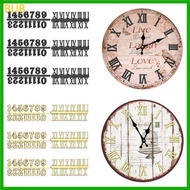 BUB Removable Art Decals Arabic Roman Numeral Digital Watch Needle Number