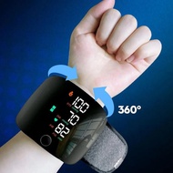New LED Rechargeable Digital Wrist Blood Pressure Monitor Sphygmomanometer Tonometer Tensiometer Hea