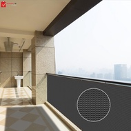 2Pcs Balcony Privacy Screen with Reinforced Edge 1×3m Breathable Privacy Fence Screen Privacy Protec