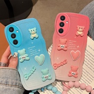 Casing Samsung a34 5g Cute cat 3D phone case for Samsung a34 5g case shock proof