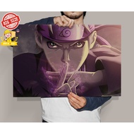 Naruto Sasuke Kakashi Retro Vintage Poster Kraft Paper Painting Wall Art for home/bar/room/office/gy