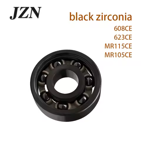 1/10pcs Black ceramic ball bearing 8x22x7 3x10x4 5x11x4 5x10x4 3x8x4 mm ZrO2 micro bearing zirconia 