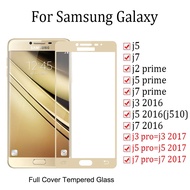 Samsung Galaxy J2 J5 J7 Prime J2 Pro J5 J3 J4 J7 2017 2016 J8 2018 J7 Pro J730 J530 J330 Full Coverage Tempered Glass Screen Protector