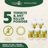 MAPECON GREENOVATIONS F3 Termite and Ant Killer Powder 80GRAMS — BUNDLE OF 5