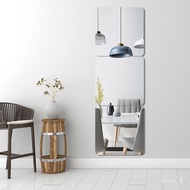 Acrylic Full-Length Mirror Wall Sticker Home Bathroom Bathroom Tile Decoration Bedroom3dStereo Mirror Paste