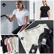 韓國 DESCENTE 女裝正品 💥限量優惠價💰HK$210@件/(2件減$20@件)💥 夏天涼感速乾短袖T恤 大彈力柔軟舒適 量少賣完冇補貨(官網售約HK$830)👉白色/粉紅色/黑色 M/L/XL