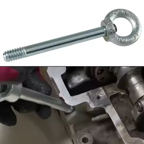 Engine Tow Hook Tool for N20/N46/N52/N54/N55 - Aluminum Alloy Lift Puller, Professional Motor Remova