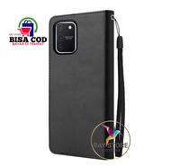 SAMSUNG S10 LITE LEATHER CASE PREMIUM-FLIP WALLET CASE KULIT UNTUK SAMSUNG SAMSUNG S10 LITE - CASING