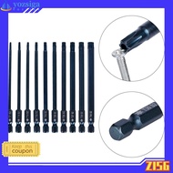 【5.29】 {}1pc 100mm Blue   for Torx Screwdriver Bits Set Electric Screwdriver T7-T40