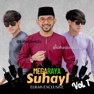 Kurta Suhayl Vol1 Elrah Exclusive TMJ Johor Teluk Belanga Maroon Dark Blue Emerald Lavender Nude Sil