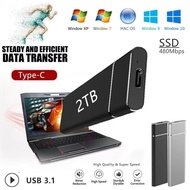 2TB 20TB SSD Mobile Solid State Drive Storage Device Hard Drive Computer Portable TYPE-C USB 3.1 Mob