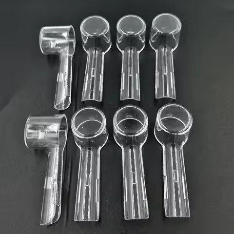 8 PCS Travel Electric Toothbrush Cover Toothbrush Head Protective Cover Case Cap For Braun Oral B To