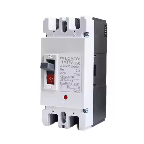 DC Circuit Breaker 1/2P 150A-600A for Solar Cells Protector RV Battery Isolator 12V-120V Voltage Opt