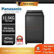 Panasonic NA-FD115X3 11.5KG Inverter Top Load Washing Machine | NA-FD115X3BT (Washer Top Loader Mesin Basuh Mesin Cuci 洗衣机 New Model Replacement for NA-FD11AR1BT)