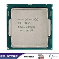 Customized shipment Used Intel Xeon E3 1220 V5 3Ghz 8MB 4 Core LGA 1151 CPU Processor E3-1220V5