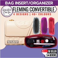 [𝐁𝐍𝐂𝐓👜]🧡 Bag Insert Organizer for Tory Burch Fleming Convertible shoulder bag | Felt Bag In Bag Customized Organiser | M