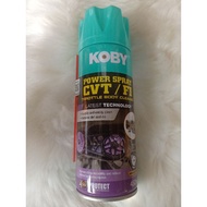 KOBY POWER SPRAY CVT / FI THROTTLE BODY CLEANER 450ML