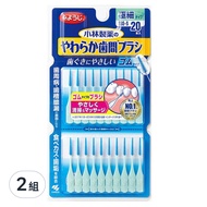 小林製藥 極細軟式矽膠牙間刷 SSS-S  20支  2組