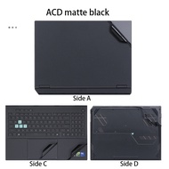 For Asus TUF Gaming F16/A16 Body Film FX607J FX607V Laptop Sticker FA608W FA607P FA607N Computer Pro