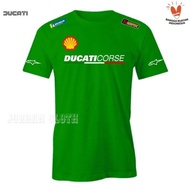 Tshirt Baju Kaos Ducati Corse Italy Shell