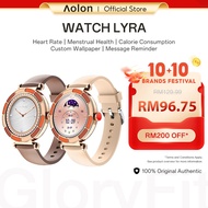 Gloryfit Lyra Smart Watch Women Bluetooth Call Massege Reminder IP67 Heart Rate&Sleeping Monitoring 