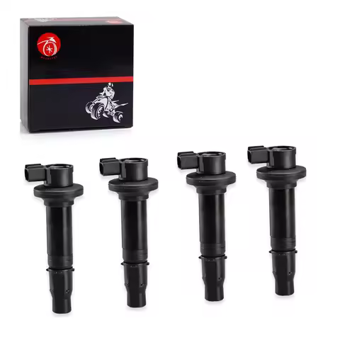 Ignition Coil 4 pcs Compatible with Yamaha YZF-R6 YZF R6 1999 2000 2001 2002 5EB-82310-00-00