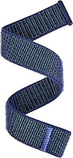 Watchband Compatible with Garmin vivosmart HR/HR+ Replacement Bands - Woven Nylon Strap with Hook and Loop