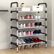 (LOẠI TỐT) Kệ giày dép 5 tầng khung inox giá để giày inox 5 tầng giầy dép kệ để đồ kệ sách ke giay d