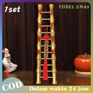 Ornamen Imlek Dekorasi Tangga Bambu Yang Lebih Tinggi Dan Lebih Tinggi Hiasan Dekorasi Imlek