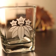 Sasa Ryu Crest Rock Glass