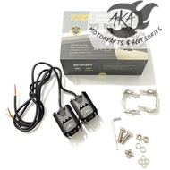 TDD 4643 [1PAIR] 20WATTS X7 SPOTLIGHT SINGLE LED LAMP HEADLIGHT MINIDRIVING LIGHT HIGH/LOW