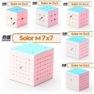 Diansheng 2x2 3x3 4x4 5x5 6x6 7x7 Solar M Magnetic Cube UV 3x3x3 Magic Speed Cube Stickerless Profes