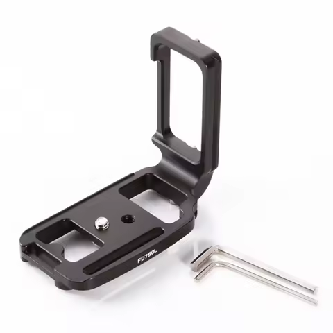 FOTGA QR Quick Release L Plate Bracket for Nikon D750 Camera Arca Swiss Sunwayfoto Tripod