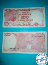 uang kuno 100 rupiah 1984 uang lama mahar nikah