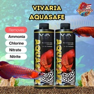 Anti Chlorine Water Conditioner for Aquarium Vivaria AquaSafe 500ml Ammonia Nitrate Remover & Stabil